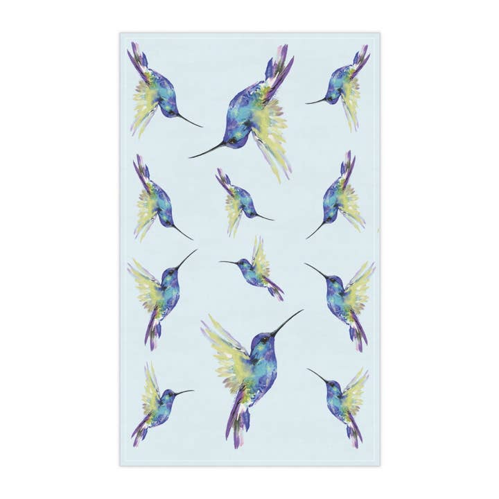 Asciugamani da cucina Hummingbird per la vendita all'ingrosso da parte di Blue Cava