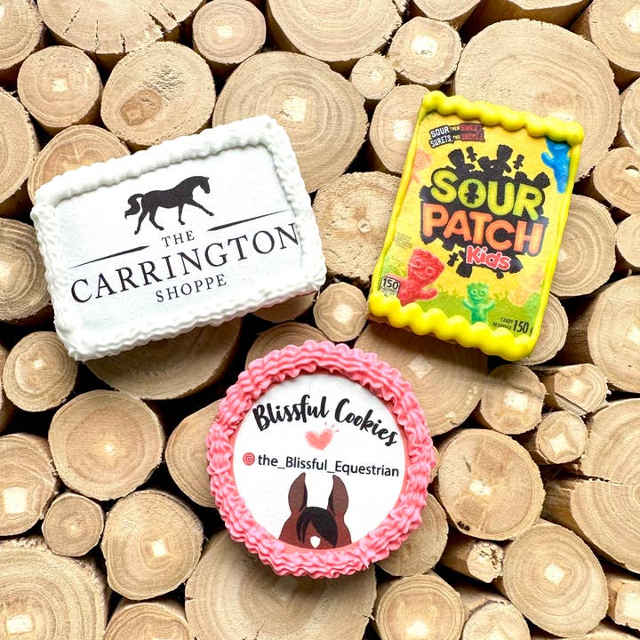 The Blissful Equestrian - Wholesale Horse Conditioner/Grooming Aid - Custom Logo Cookies
