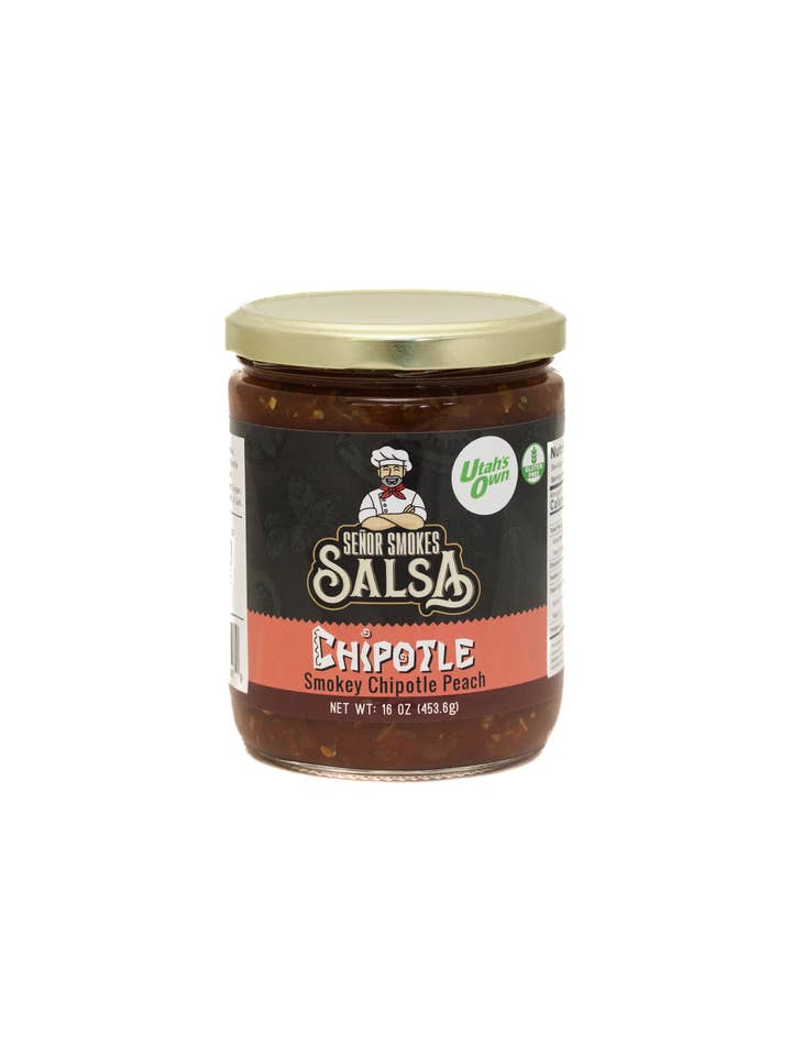 Chipotle - Smokey Chipotle Peach Salsa for wholesale by Senor Smoke Salsa