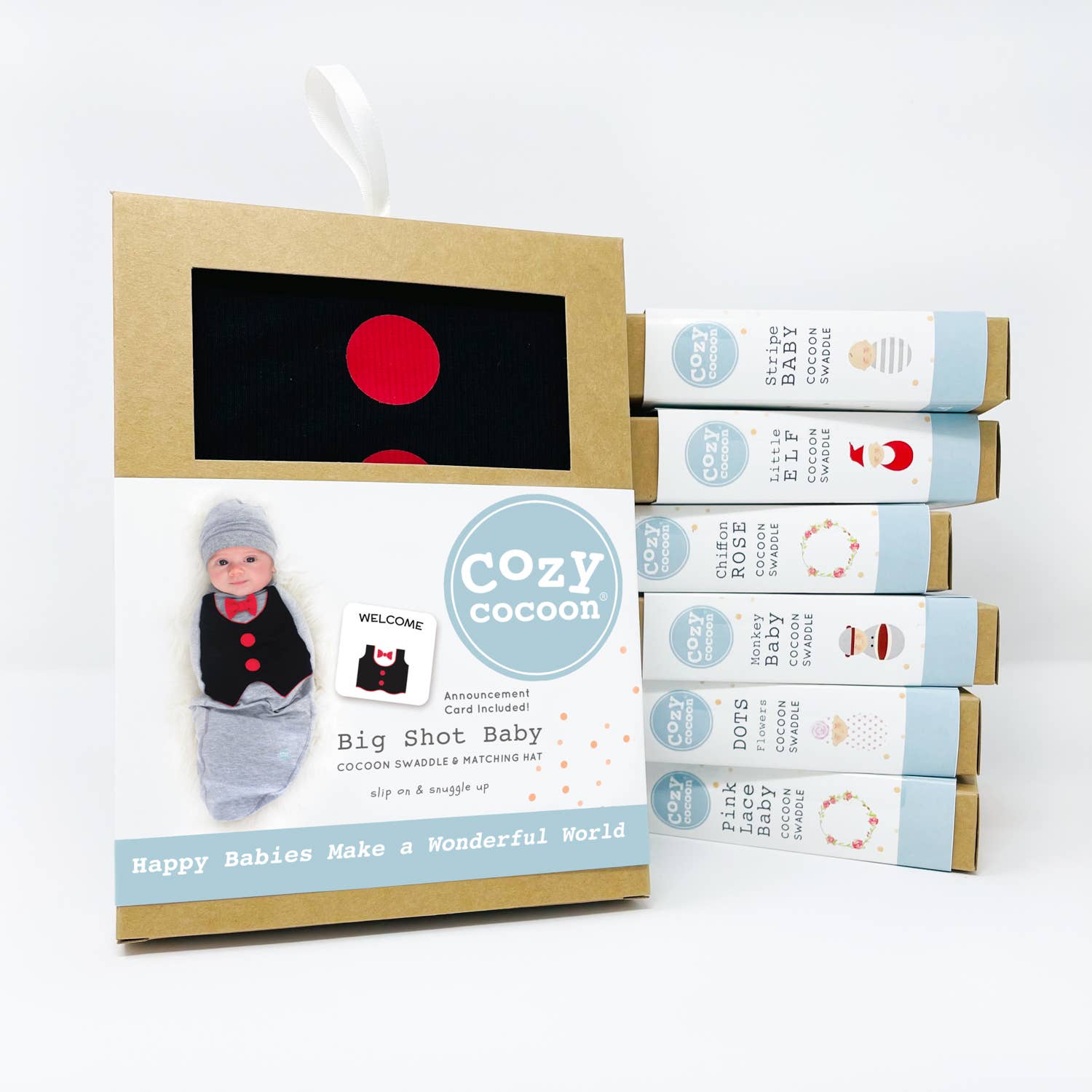 Cozy Cocoon - Vendita all'ingrosso Set di copertine fascianti - Neonati - Big Shot Baby2