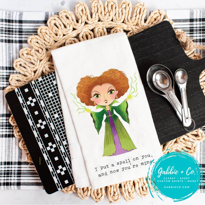 Torchons à vaisselle Sanderson Inspired Singles pour la vente par Gabbie Co.