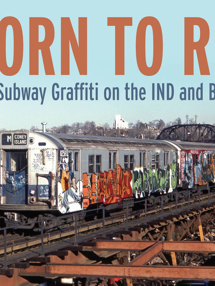 Nacido to Run: NYC Subway Graffiti en las líneas IND y BMT para venta al por mayor de Schiffer Publishing