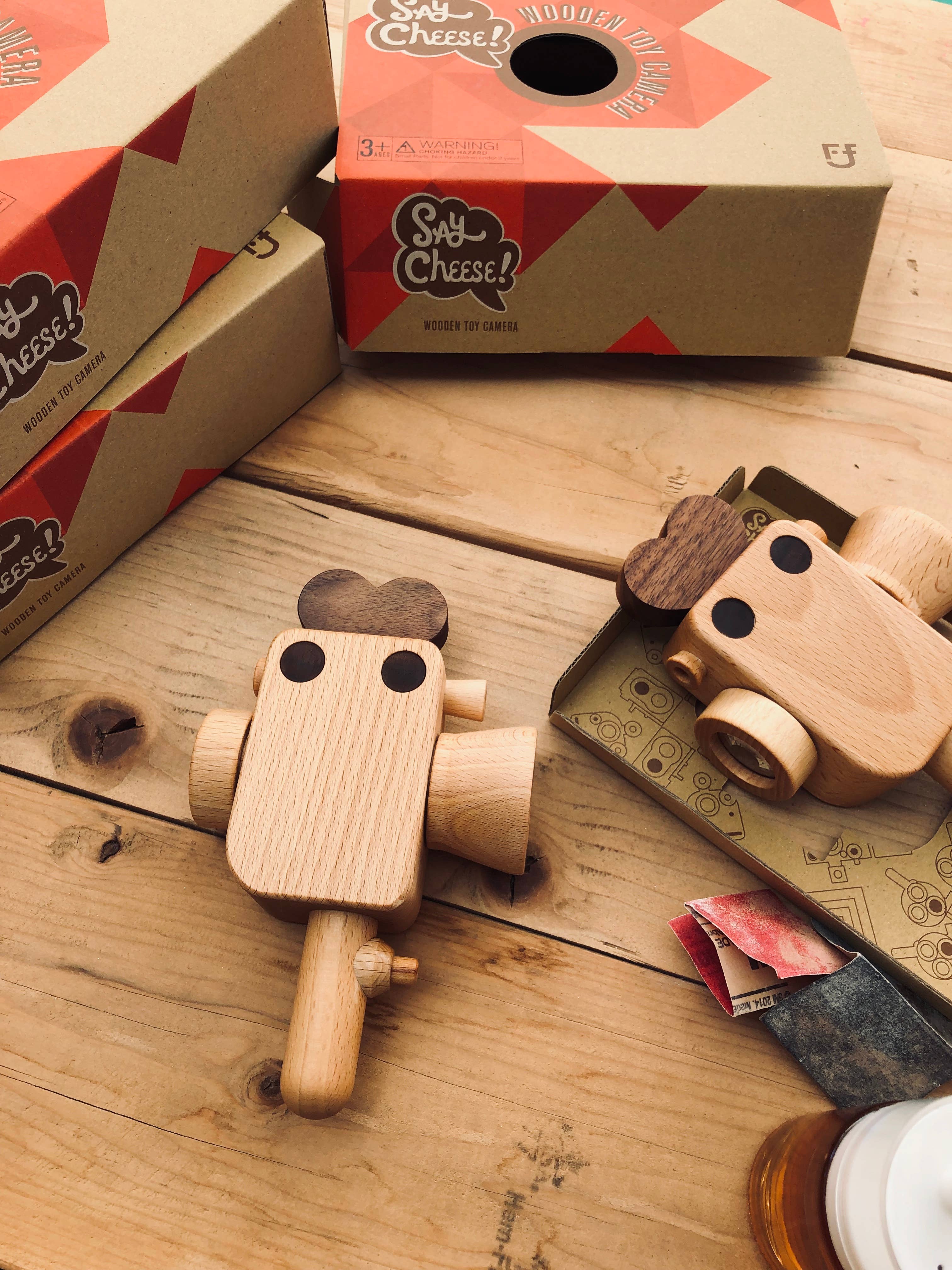Father's Factory - Vendita all'ingrosso Giocattolo in legno - Bambini - Fotocamera Super 85