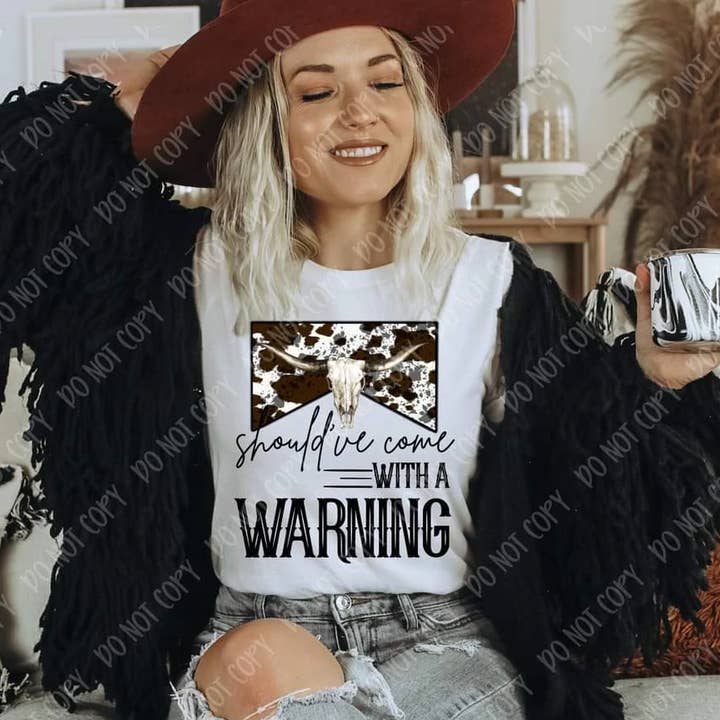 J'aurais dû venir avec un t-shirt d'avertissement pour la vente par Ebony's Tees's and Crafts