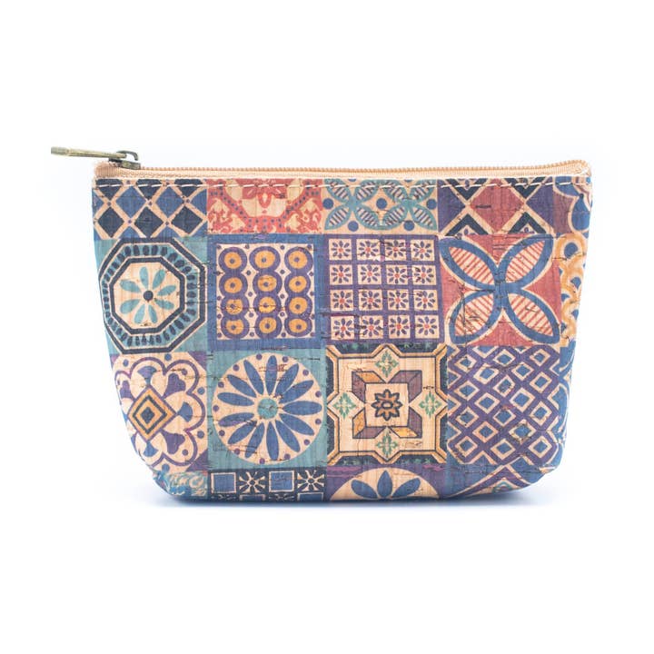 MIX units Women's pattern cork coin purse BAG-046(10units) for wholesale on Faire9