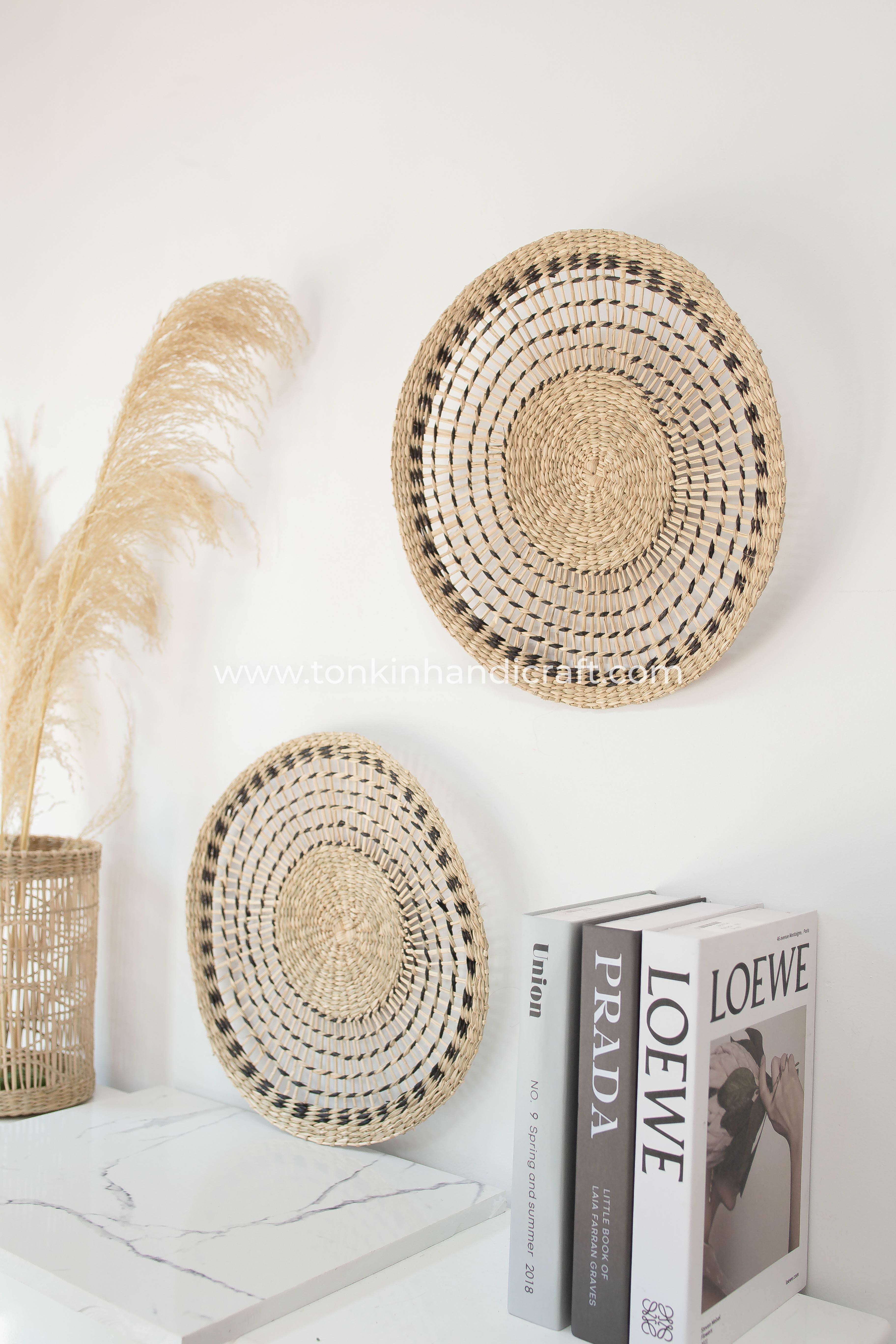 Tonkin Handicraft - Wholesale Wall Accent - Wall Basket Decoration1