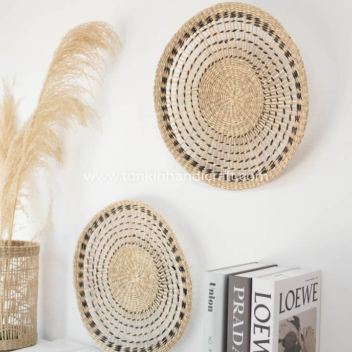 Tonkin Handicraft - Wholesale Wall Accent - Wall Basket Decoration1