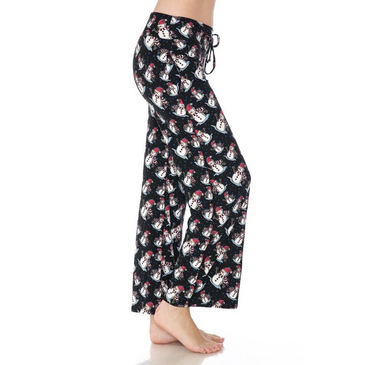 MULTI Buttery Soft Print Pajama Pants with Drawstring for wholesale on Faire