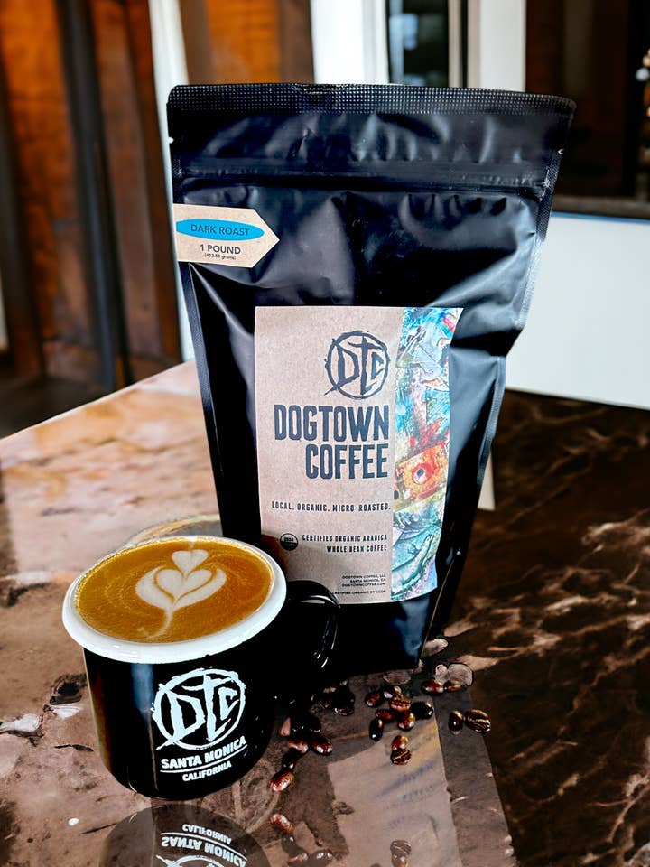 1lb Dark Roast for wholesale by Dogtown Coffee