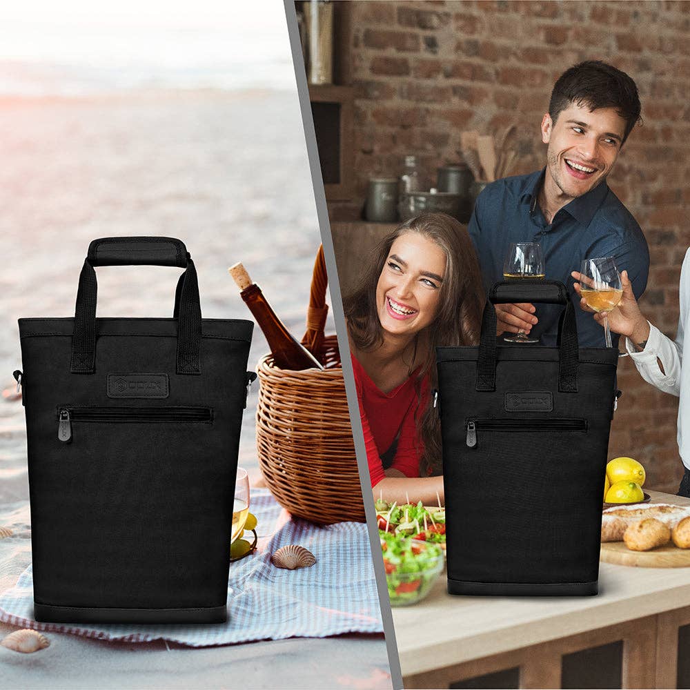 OPUX – wholesale Vinkasse – Klassisk vinväska för 2 flaskor34