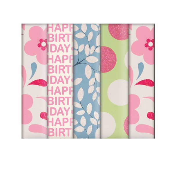 The Unique Paper Company - Wholesale Wrapping Paper Roll - Luxury Glitter Roll wrap Modernity Pastel (12)