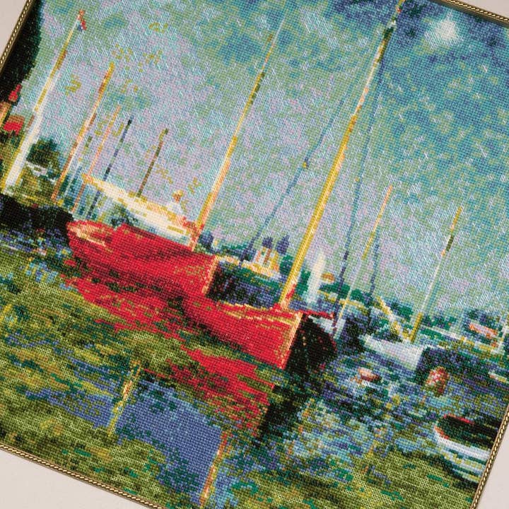RIOLIS - Wholesale Embroidery/Cross Stitch Supplies - Cross Stitch Kit Riolis 1779 Argenteuil after Monet1