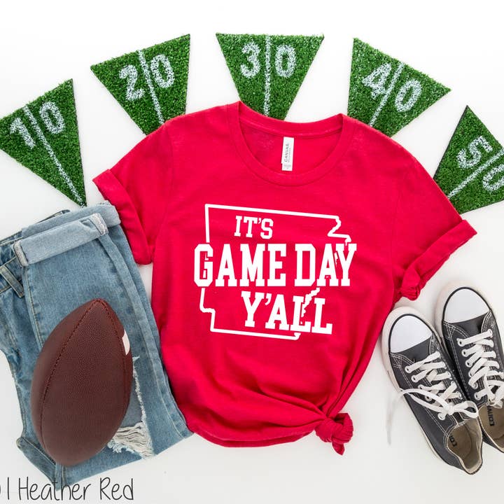 Arkansas Game Day Y'all #BS551 for wholesale by Bama Screens