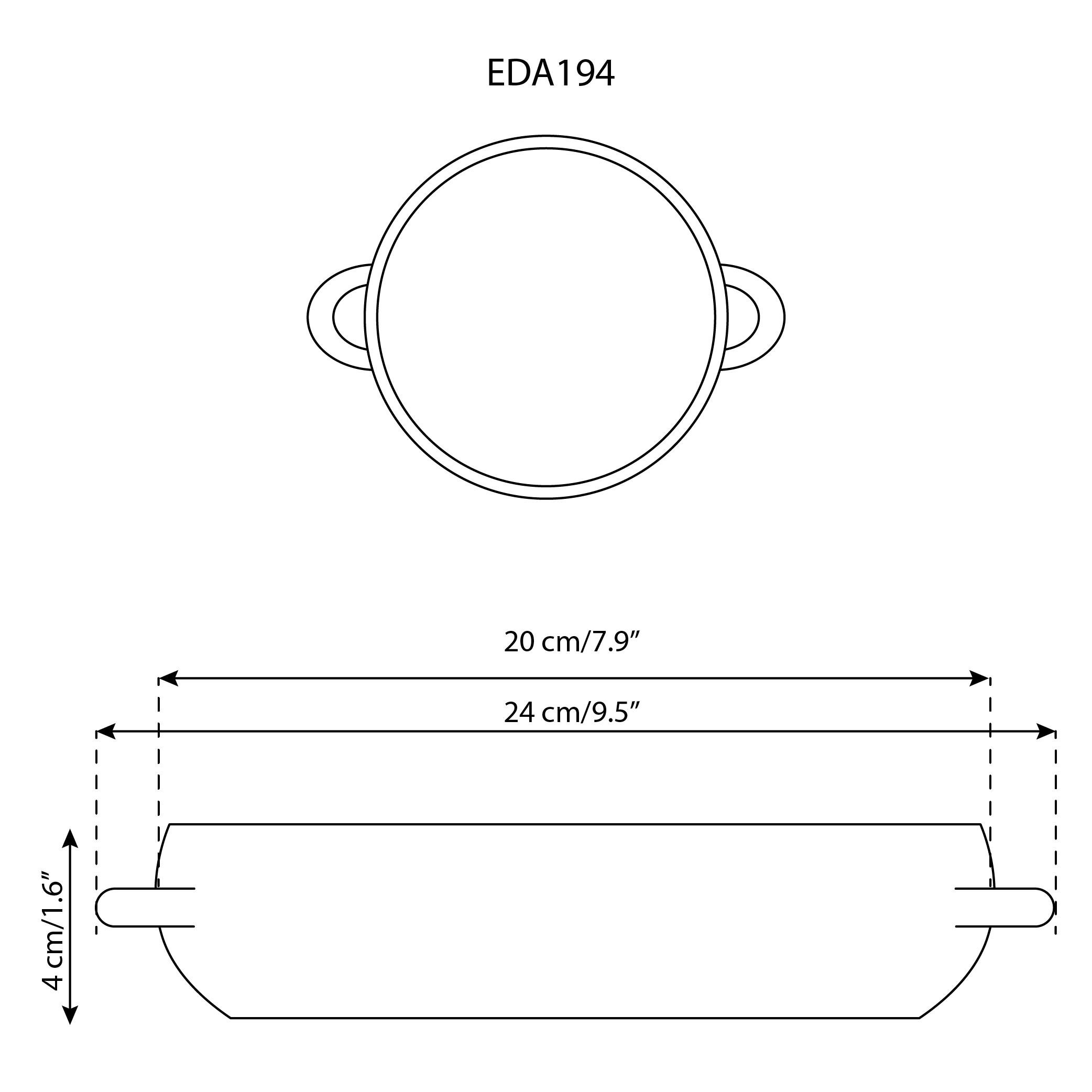 GHARYAN Stoneware & Olive Wood Tableware | Ships from USA - Wholesale Borden - Handgemaagd stenen dinerbord met handvaten - 20 cm2