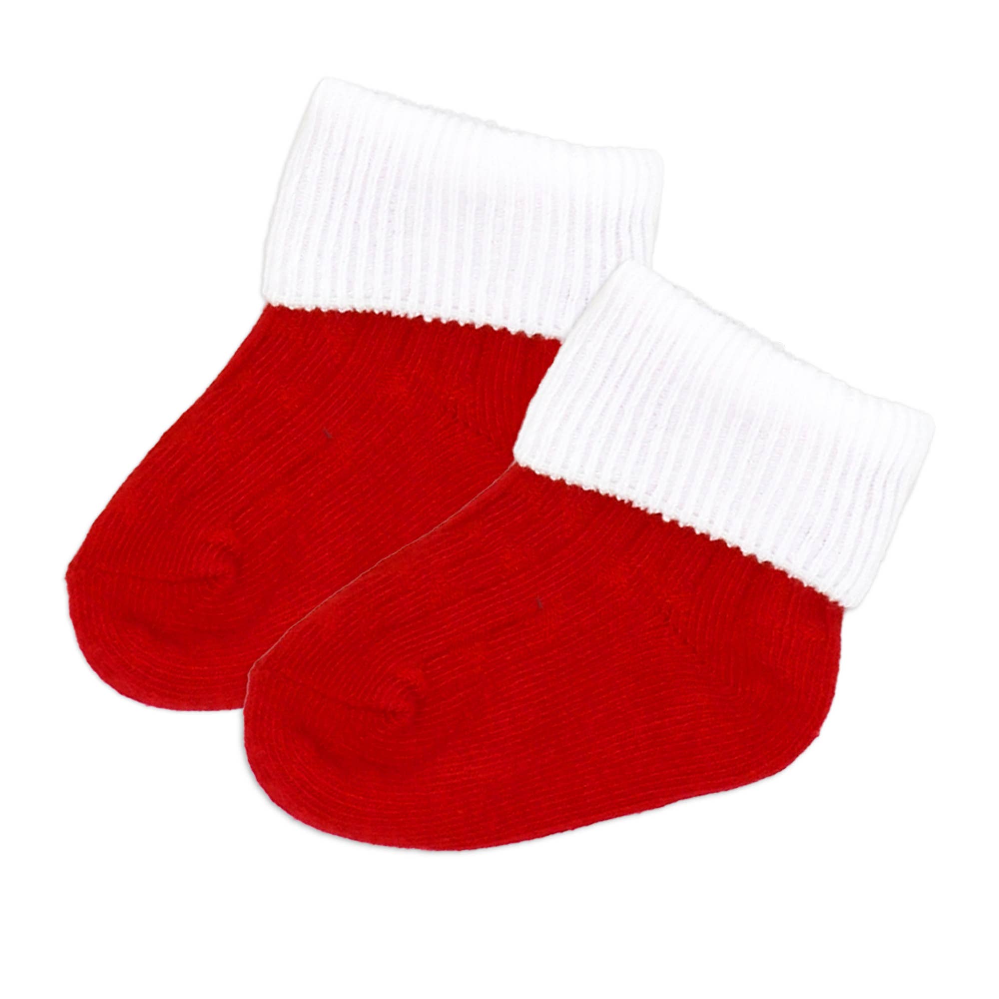 Rose Textiles - Wholesale Clothing Set - Baby - Santa Hat And Bootie Set2
