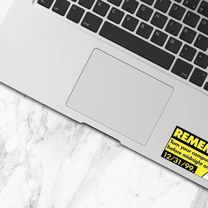 Pretty Toxic Stickers – wholesale Sticker – Y2K Bug Sticker - Remember to Turn Off Computer - Best Buy1