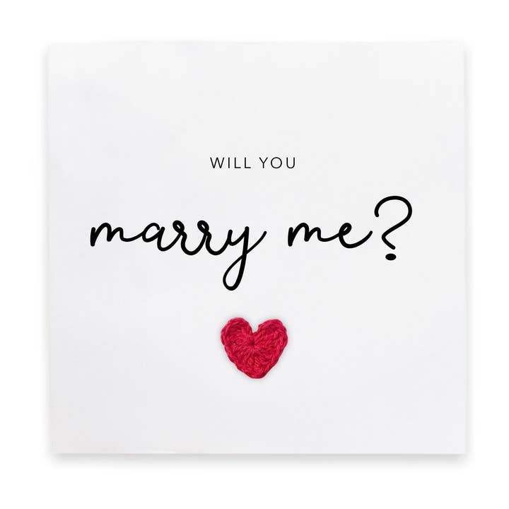 Will you marry me? card, Marry Me Card, Proposal Card, Anniv for wholesale by Fifi's Handcrafted