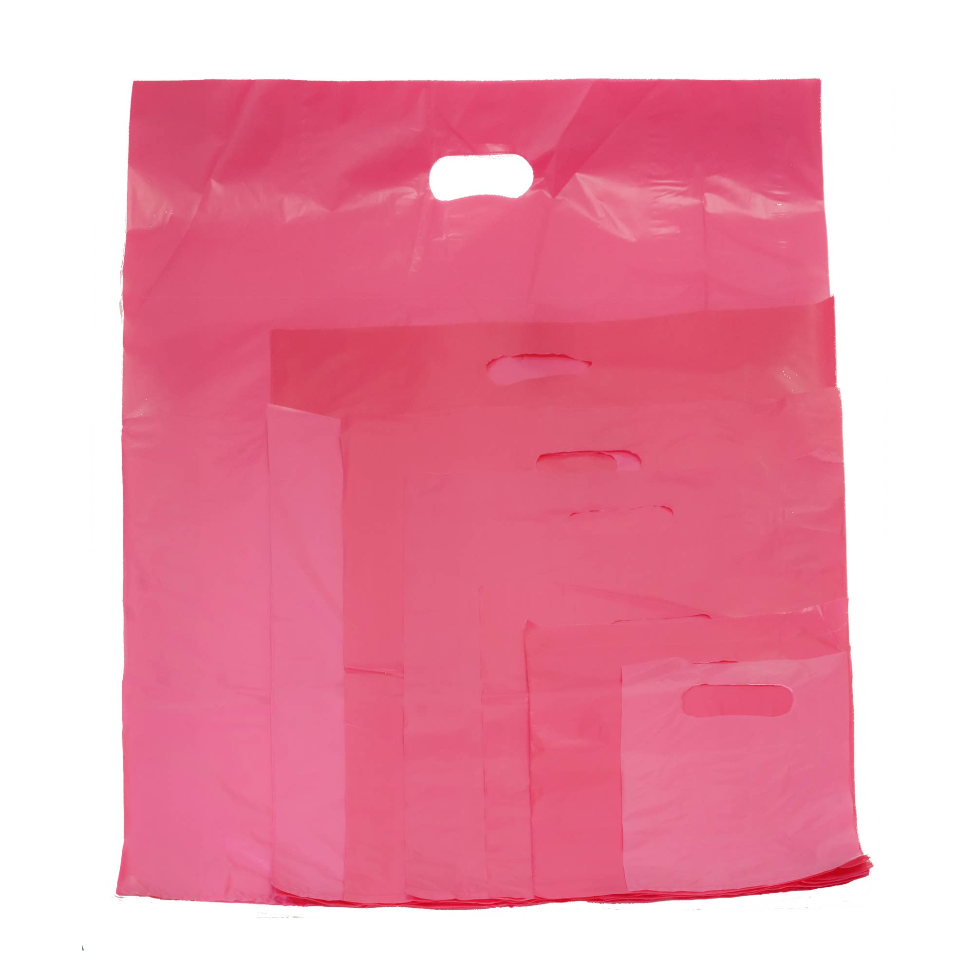 Suburban Sales - Wholesale Grocery/Shopping Bag - Retail Plastic Shopping Bags Die-Cut Handle Bags (200 count)1