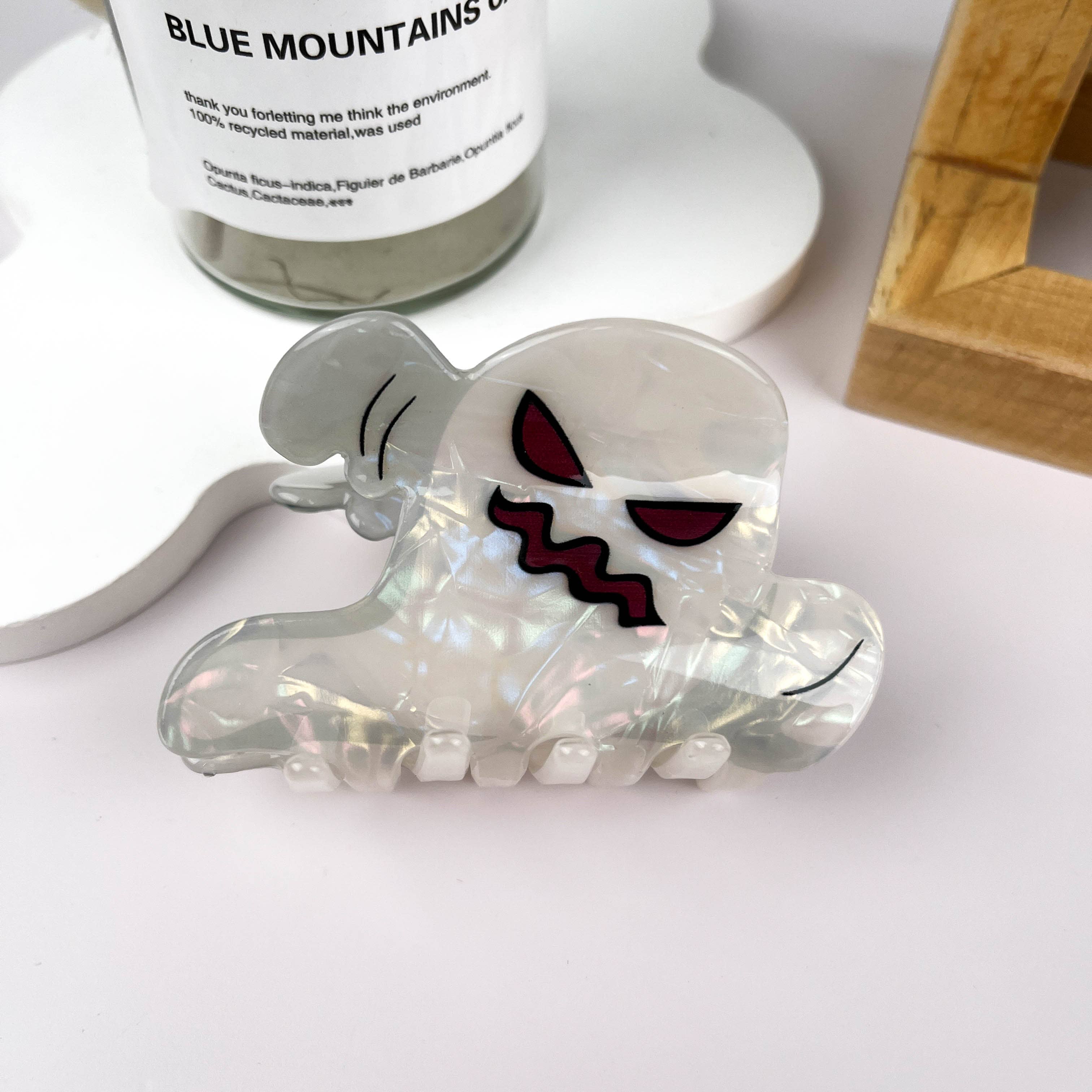 mildstyles - Wholesale Hair Clip - Women's - White Ghost Halloween Hair Clip1