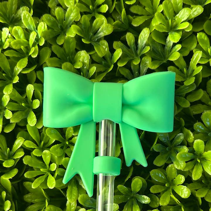 JILLIAN INK LLC - Wholesale Drinking Straw - Bow Straw Topper - Choice of 13 Colors