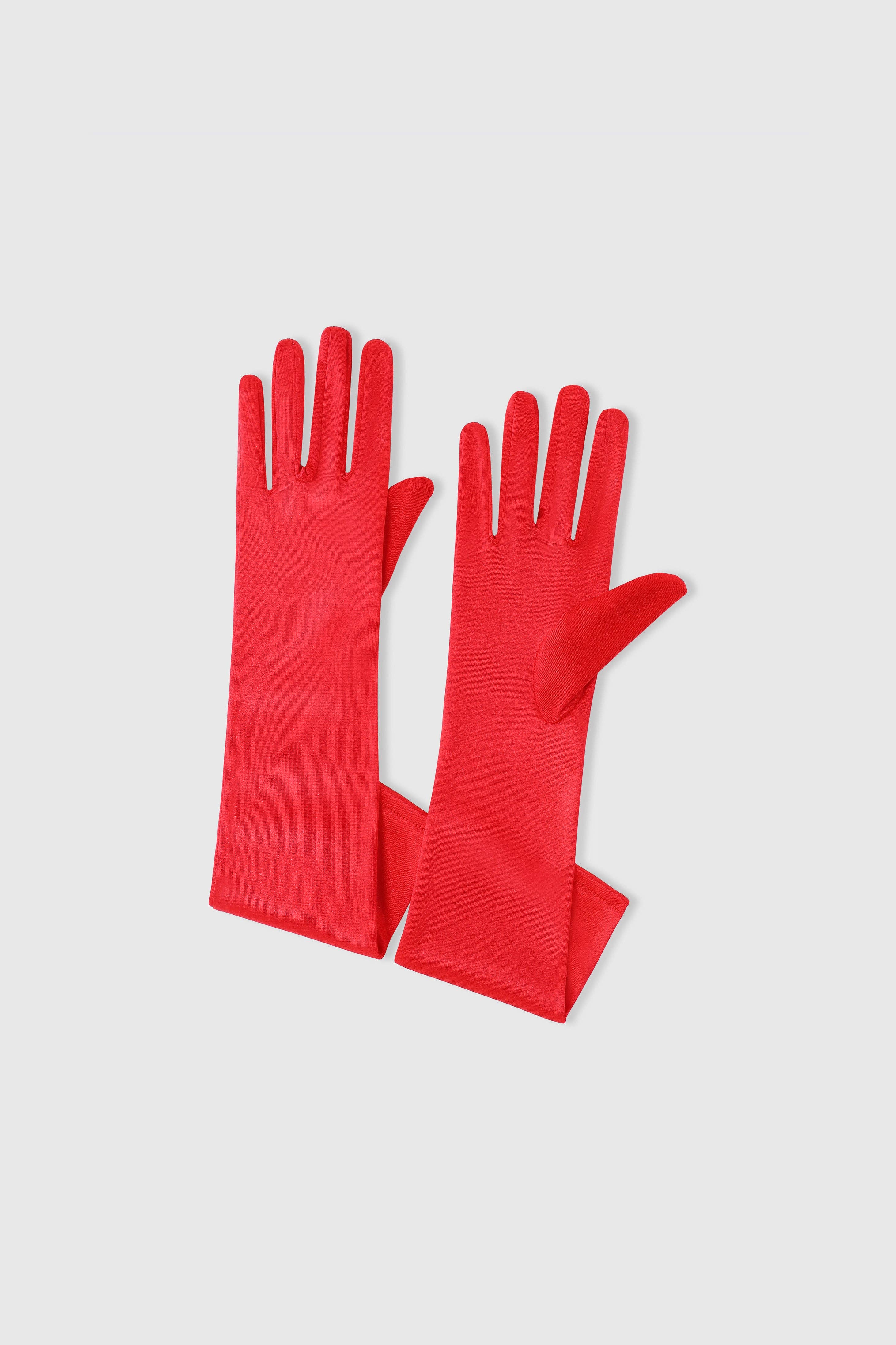 BABEYOND - Venta al por mayor Guantes - Mujer - Guantes largos de satén elásticos de 15" estilo flapper5