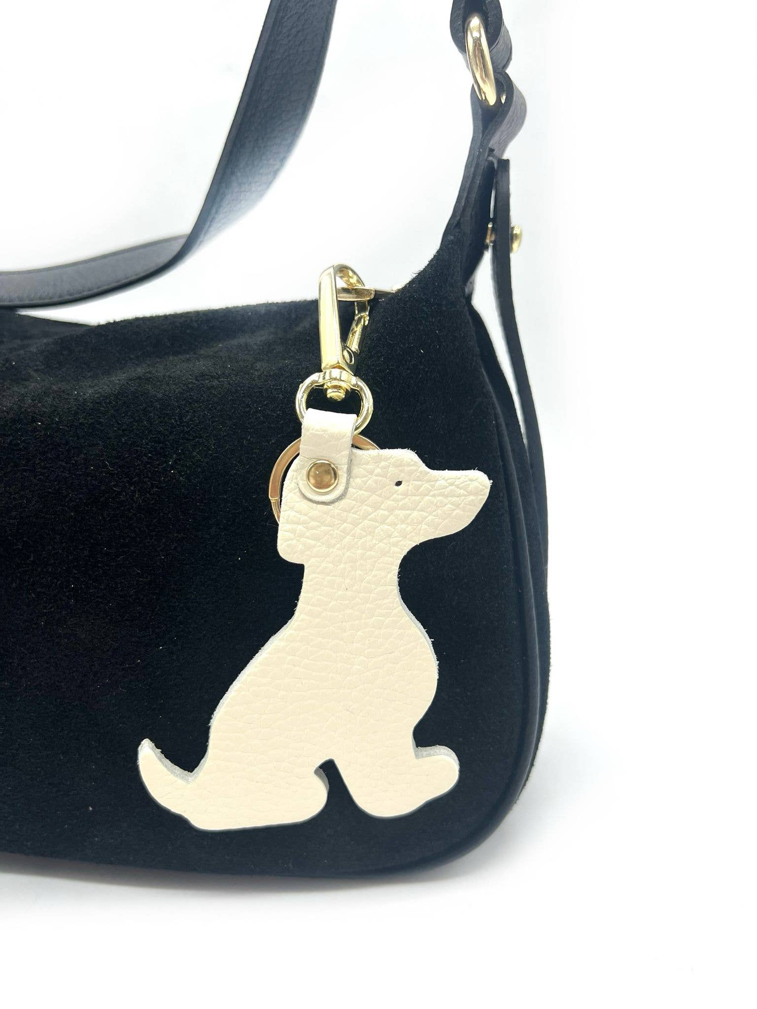 LINETA – wholesale Nyckelringar - Dam – PTC-1 Nyckelring i syntetläder med hundmotiv5