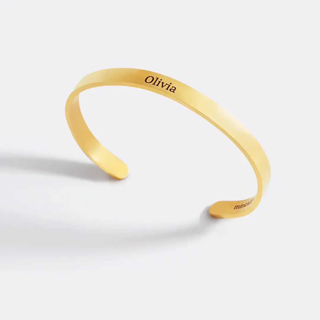 Mint & Lily - Wholesale Cuff Bracelet - I Love Fucking You I Mean I Fucking Love You Personalizable Cuff Bracelet2