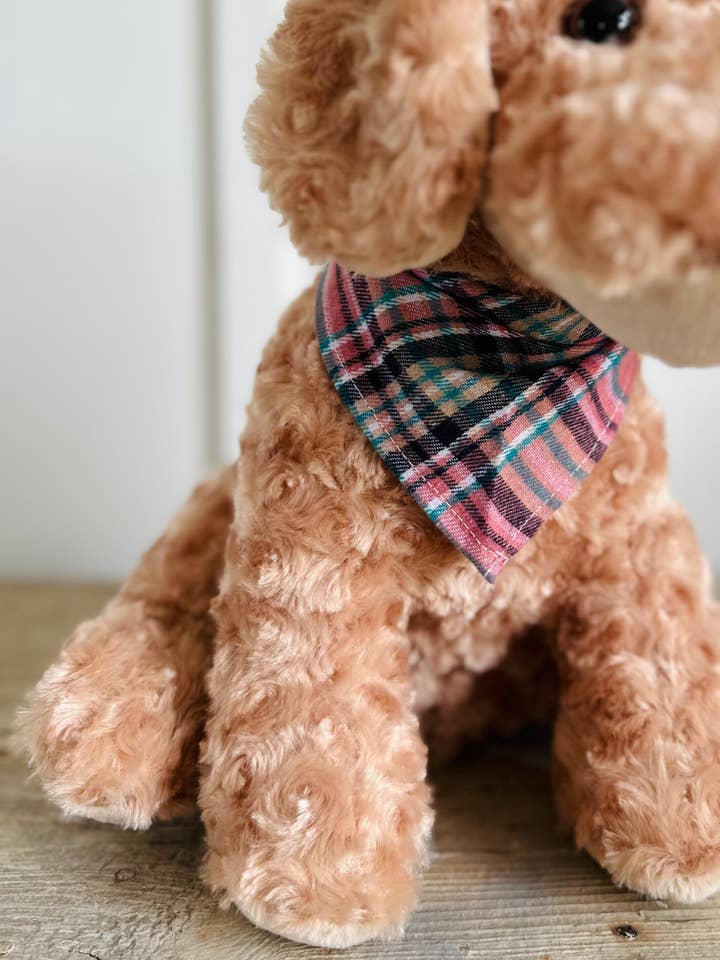 Doodletales Geruite bandana voor kleine dingen voor wholesale door Doodletales