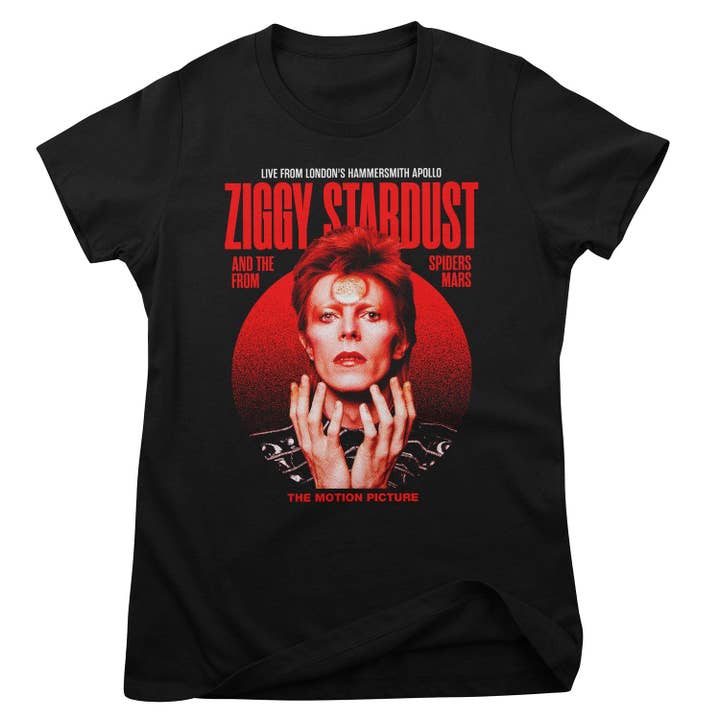 David Bowie - Ziggy Stardust Filme Girly Tee por atacado de Hybris Production AB