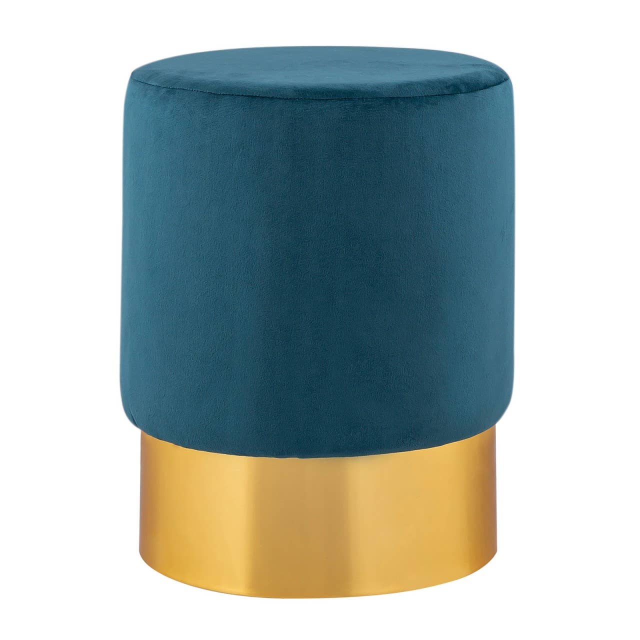 Voglrieder - Wholesale Pouf - Velvet stool 2nd choice velvet pouf, diameter 31 cm, height 43 cm14