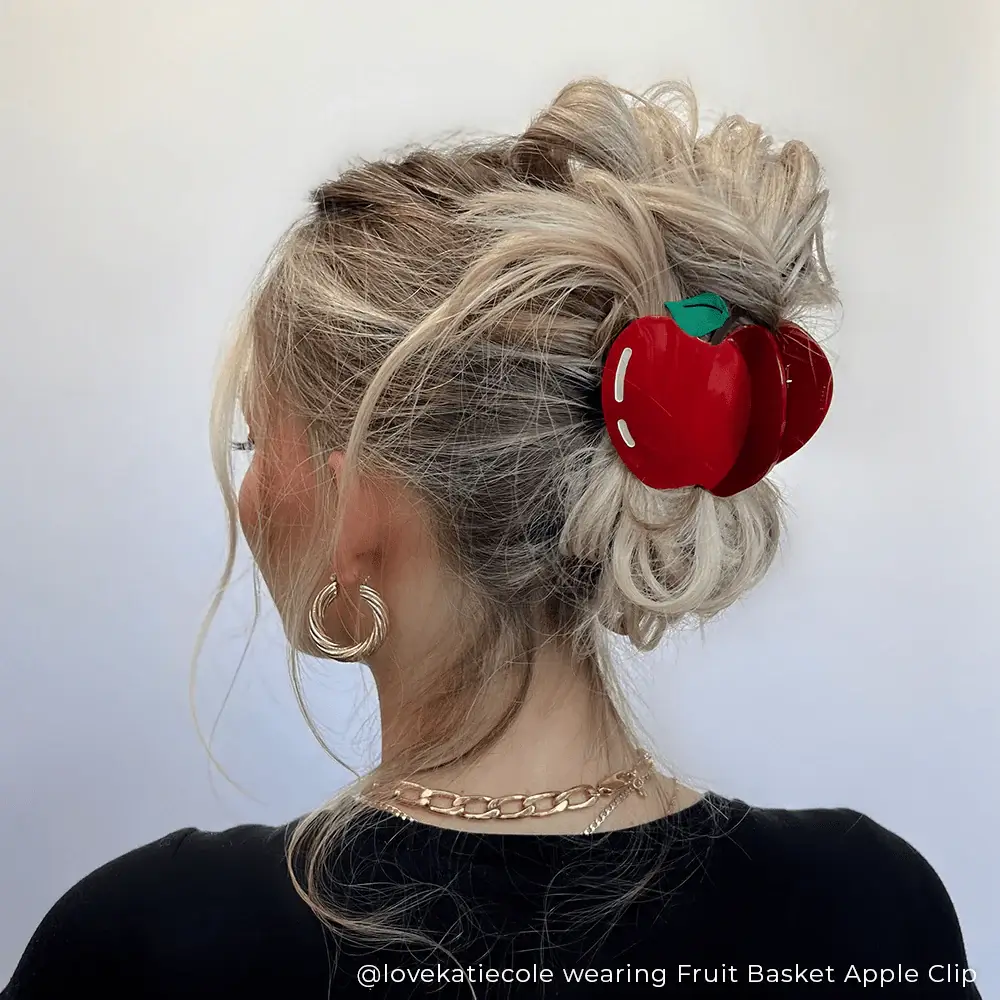 INH Hair - Wholesale Hair Clip - Women's - Fruit Basket Hair Claw Clip | limited edition hair accessory2