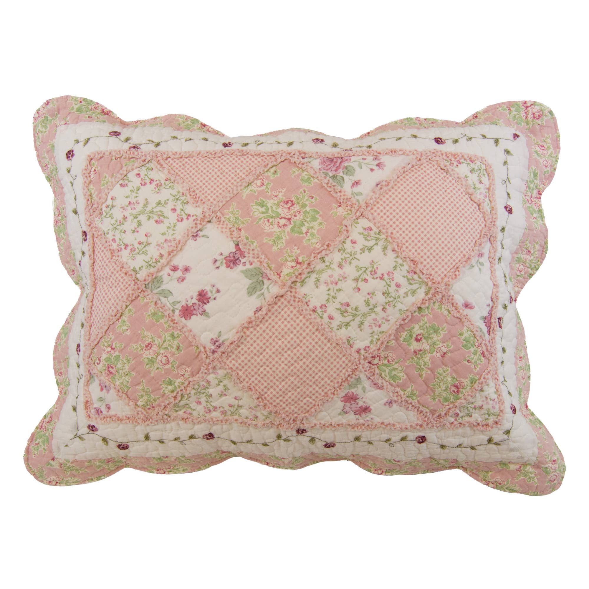 Donna Sharp – wholesale Bedding set – Strawberry Garden Cotton Pieced Quilt Collection4