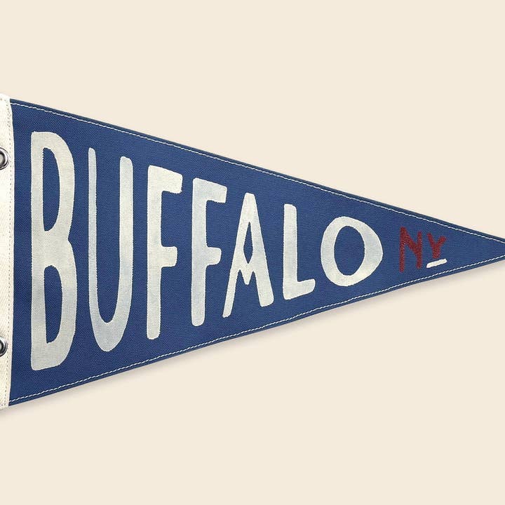 Buffalo Vintage-Inspired Pennant for wholesale by Wild Northland