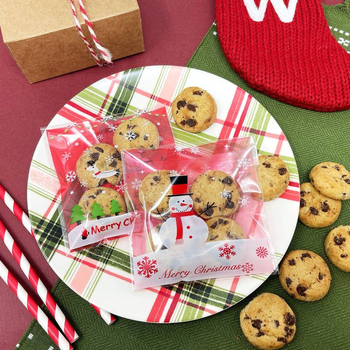 Wrapables.com - Wholesale Food Storage Wrap/Bag - Wrapables Transparent Self-Adhesive 4" x 4" Candy Cookie Bag77