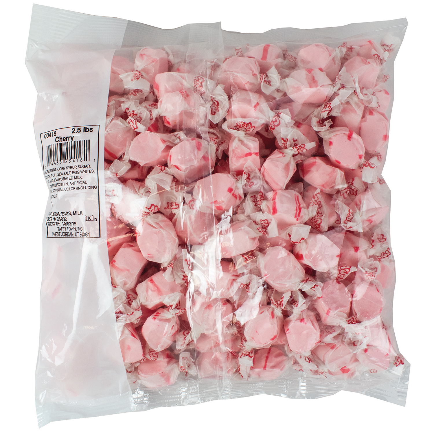 Taffy Town - Wholesale Taffy - Cherry1