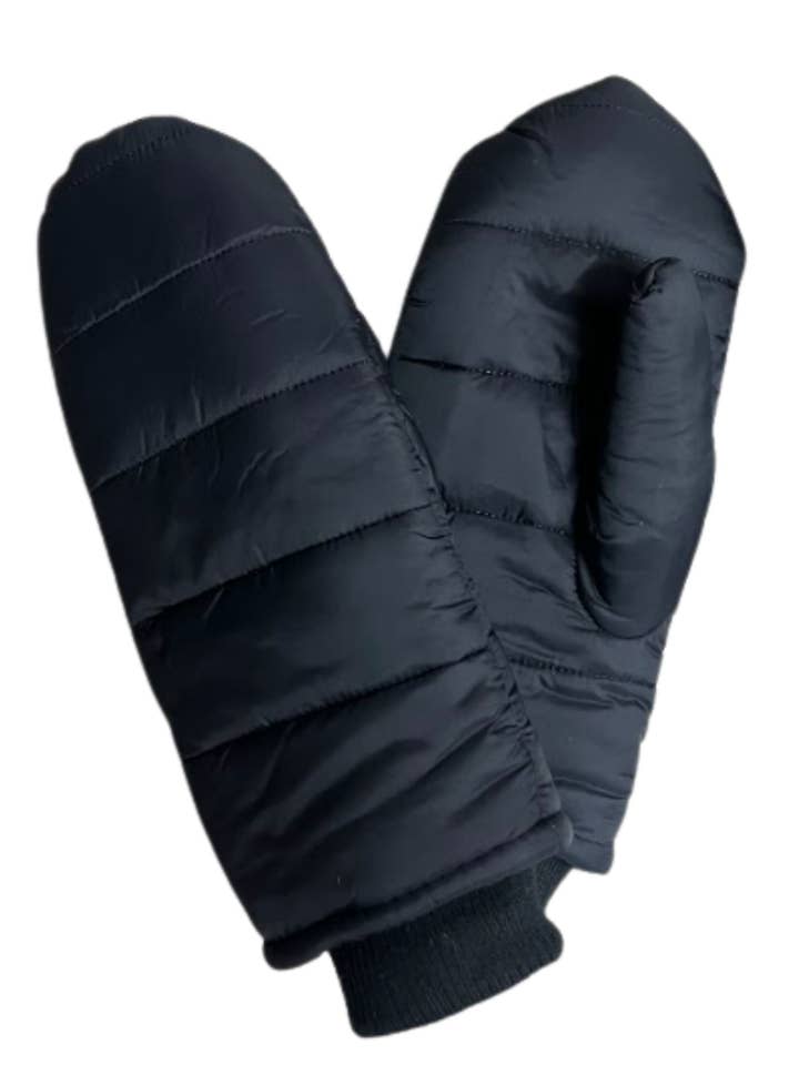 Nylon Puffer Mitten for wholesale by Marcus Adler