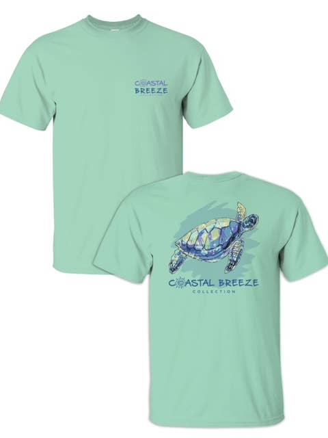 Brezza Costiera Tartaruga Marina per la vendita all'ingrosso da parte di Coastal Breeze Tees