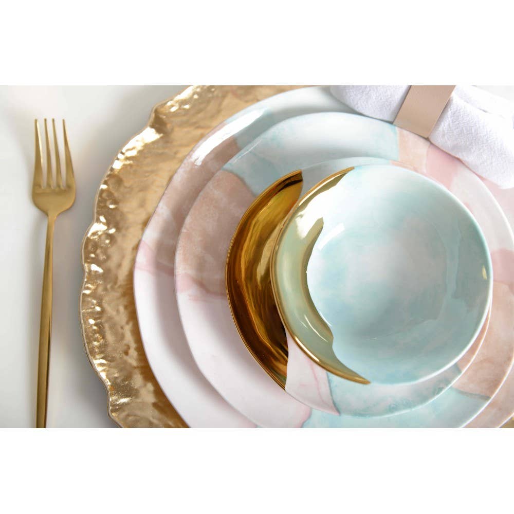 AULICA - Wholesale Placemat - Gold charger plate without wings1