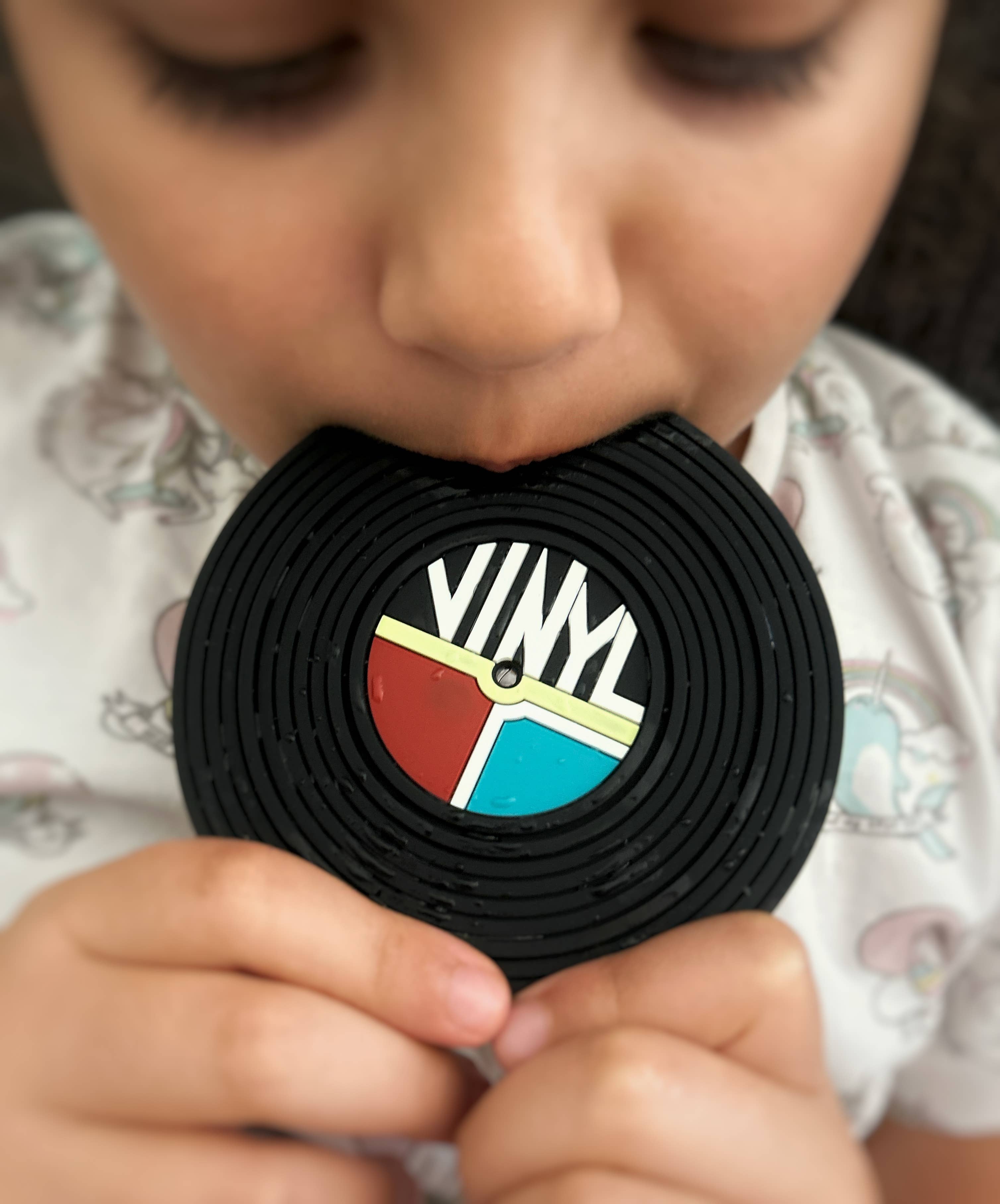 Gummy Chic – wholesale Teether (not clip-on) – Baby – Vinyl Record Silicone Baby Teether Toy for Music Lovers 6