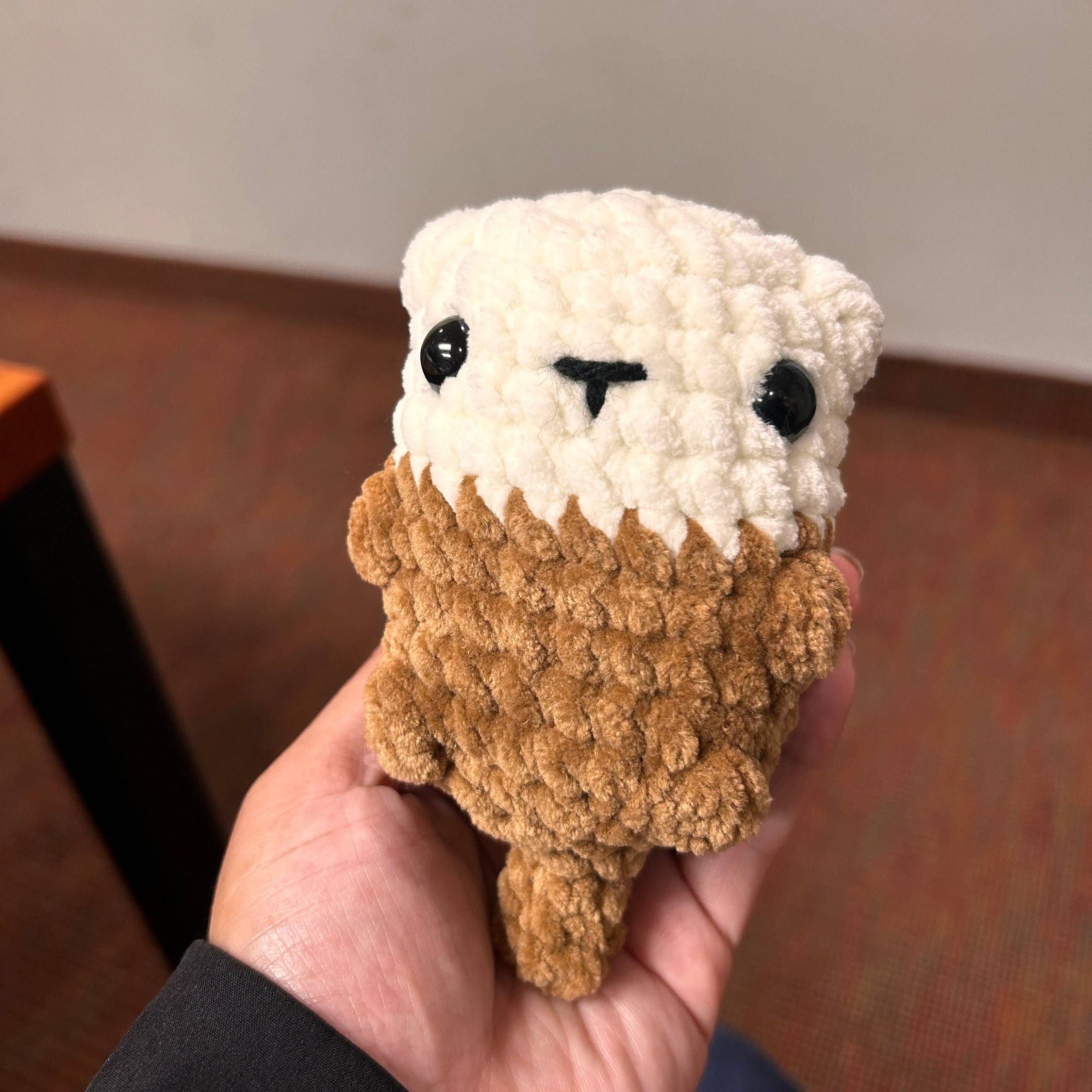 TOMOPOD LLC - Wholesale Stuffed/Plush Toy - Kids & Baby - Crochet Otter Plushie, Mini Handmade Stuffed Toys7