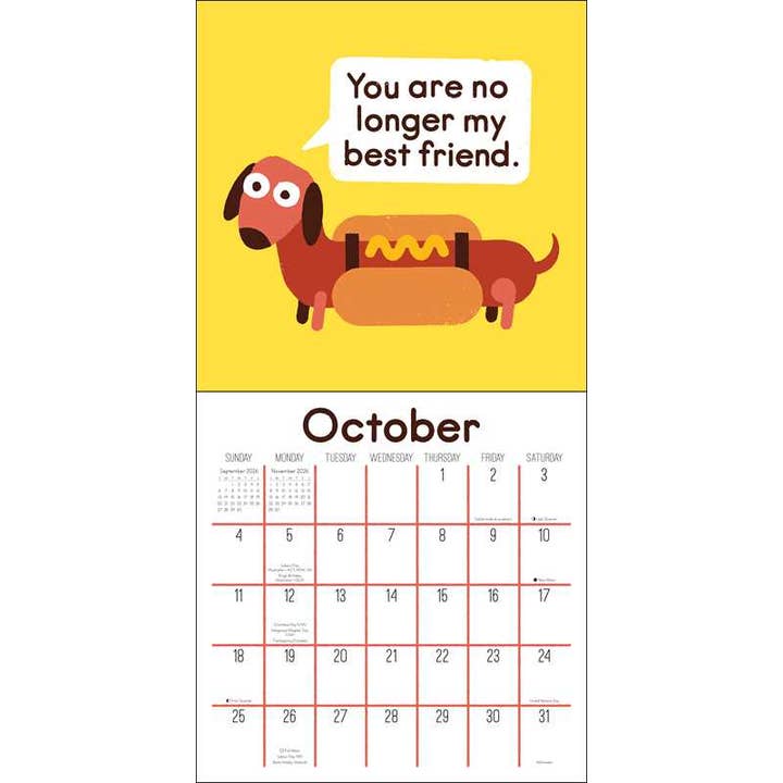 Simon & Schuster - Wholesale Humor Book - Art of David Olenick 2026 Wall Calendar by David Olenick3