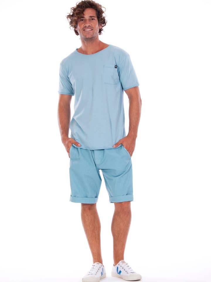 Runde Wildhalstasche für den Großhandel von Ravens View Ibiza