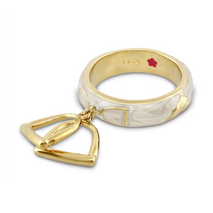 Lauren G Adams - Wholesale Band/Stacked Ring - Equestrian Stirrup Ring0