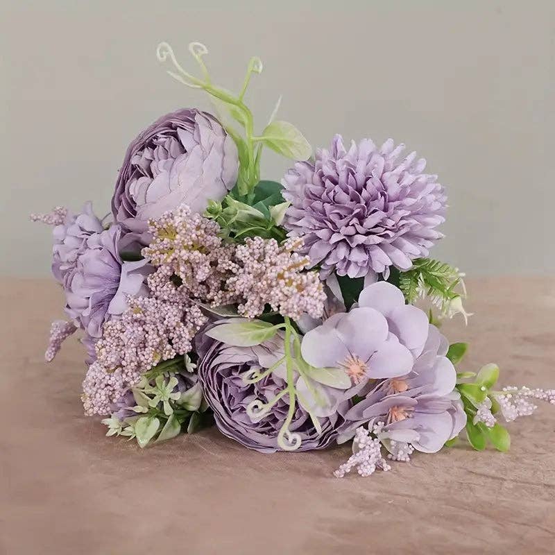 Huis Van Merken - Wholesale Artificial Flowers - Artificial Silk Peony Wedding Flowers – Bridal Hand Bouquet & Home Decoration0