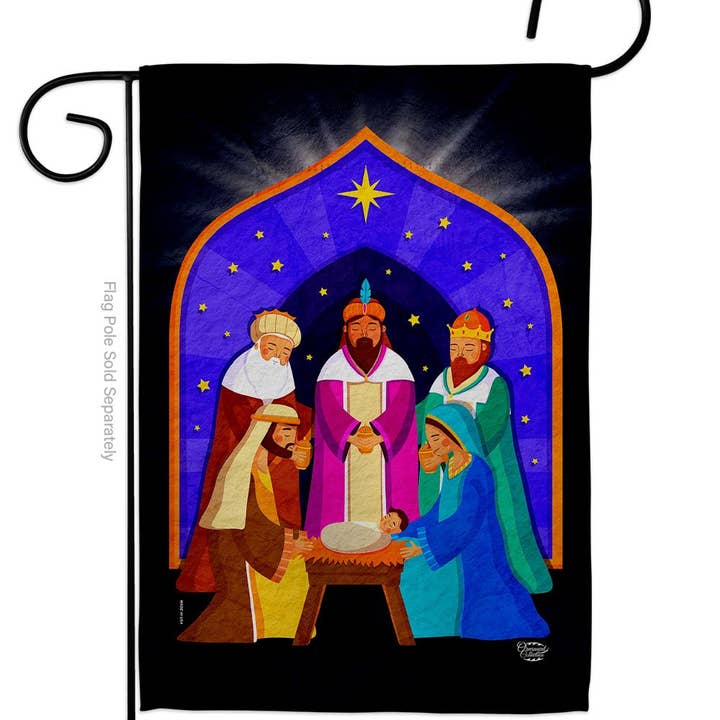 Two Group Flag Co - Venta al por mayor Bandera y manga de viento - Bandera de 3 Reyes Magos Inviernos