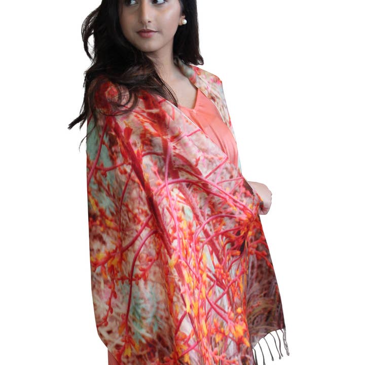 Deidaa – Cachecol - Mulher por atacado – Lenço de seda designer Austrália1