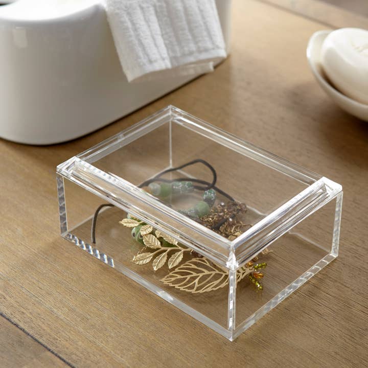 Huang Acrylic - Wholesale Jewelry Box/Organizer - 4X6 Rectangular Jewelry Box