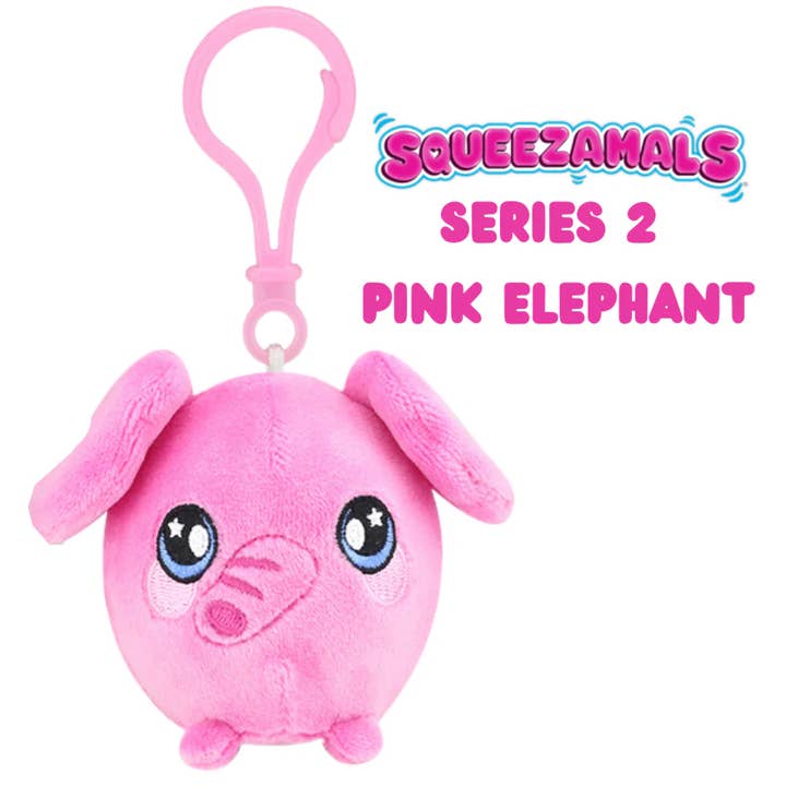 Beverly Hills Teddy Bear Company - Wholesale Stuffed/Plush Toy - Kids & Baby - 1 Pack Assortment Squeezamals Clip Ons - Series 2 Plush Toy8