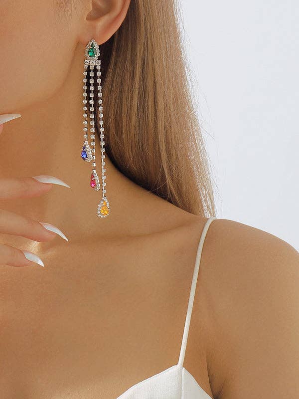 UZ Wholesale Store - Vente Boucles d'oreilles pendantes - Boucles d’oreilles pendantes à pompons8