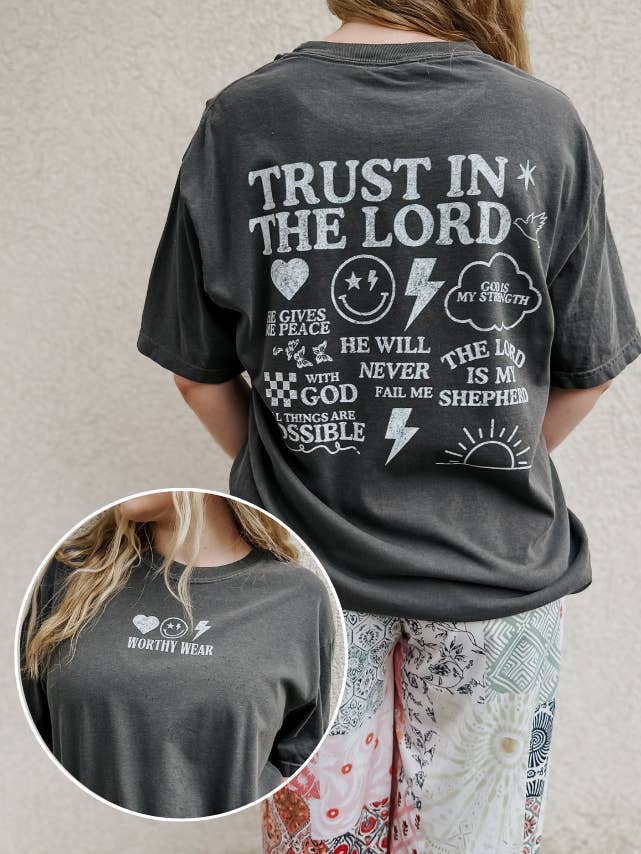 Trust Talks Tee for wholesale by Worthy Wear